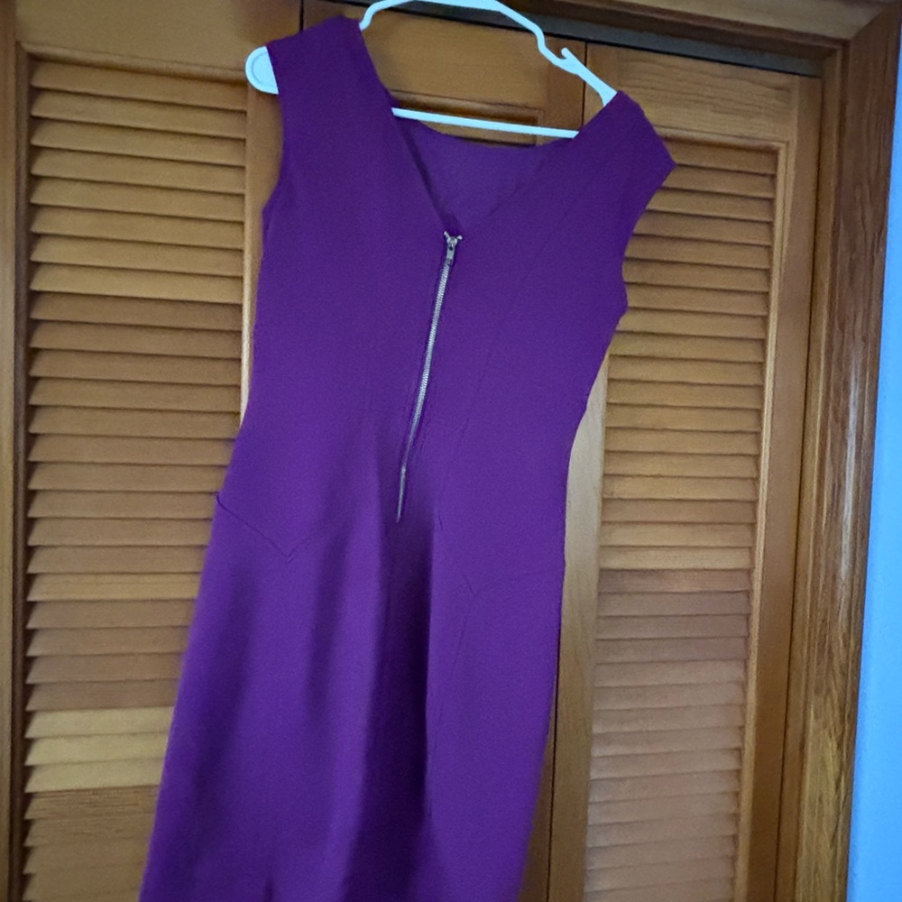 Elegant Purple Women's Dress